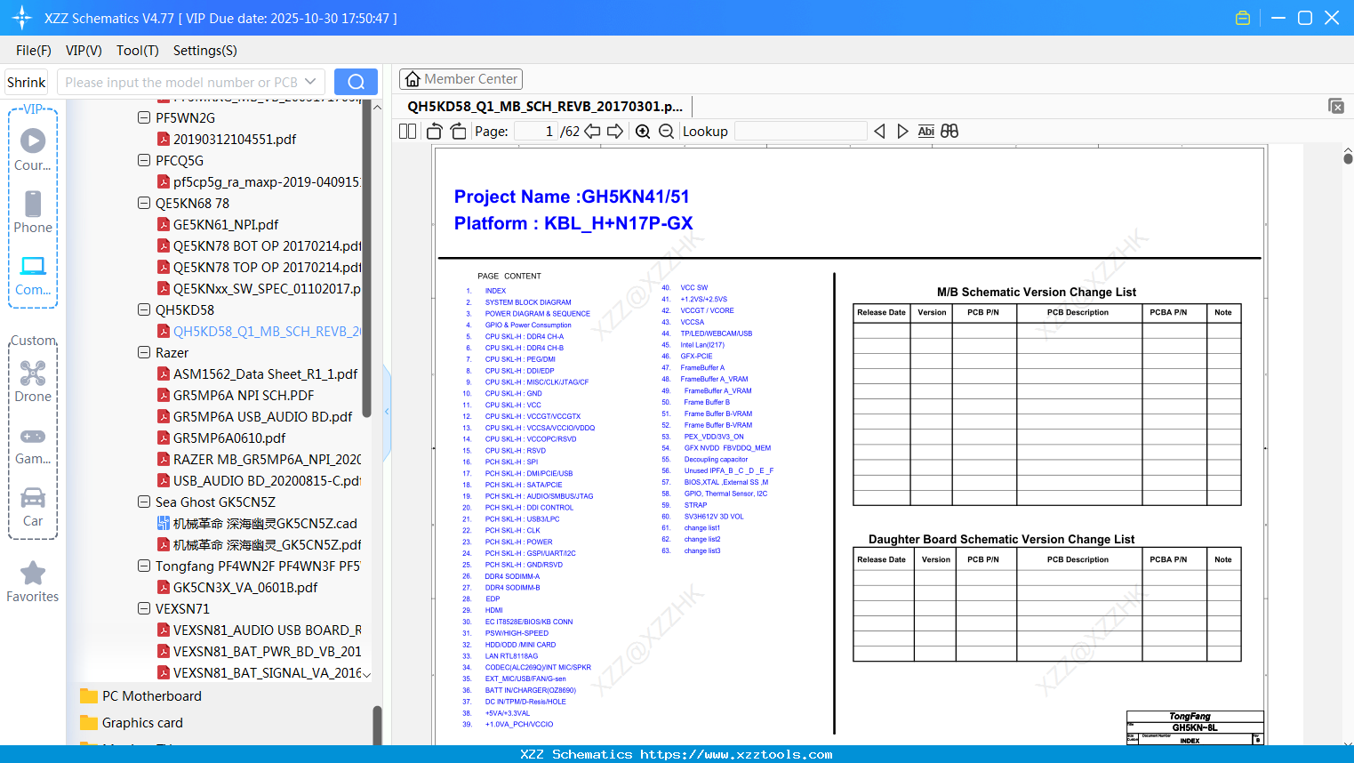 Laptop Mechrevo QH5KD58_Q1_MB_SCH_REVB_20170301